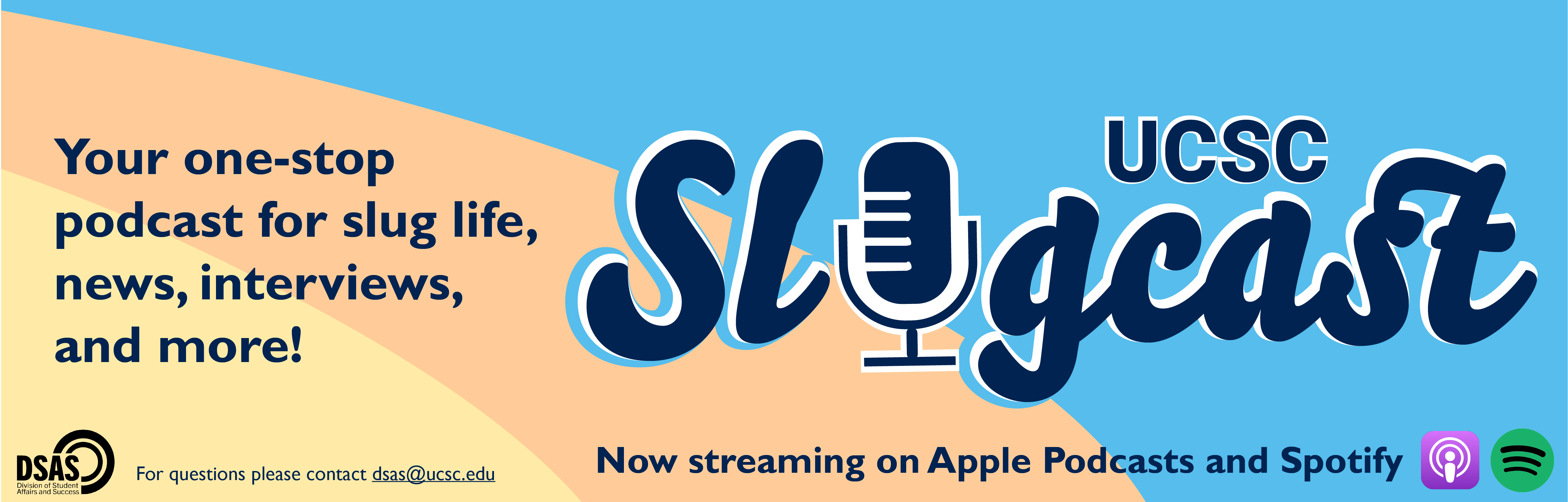 Listen to UCSC Slugcast!